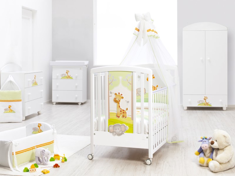 Italbaby dětský pokoj Gina - Hravé zvířátka